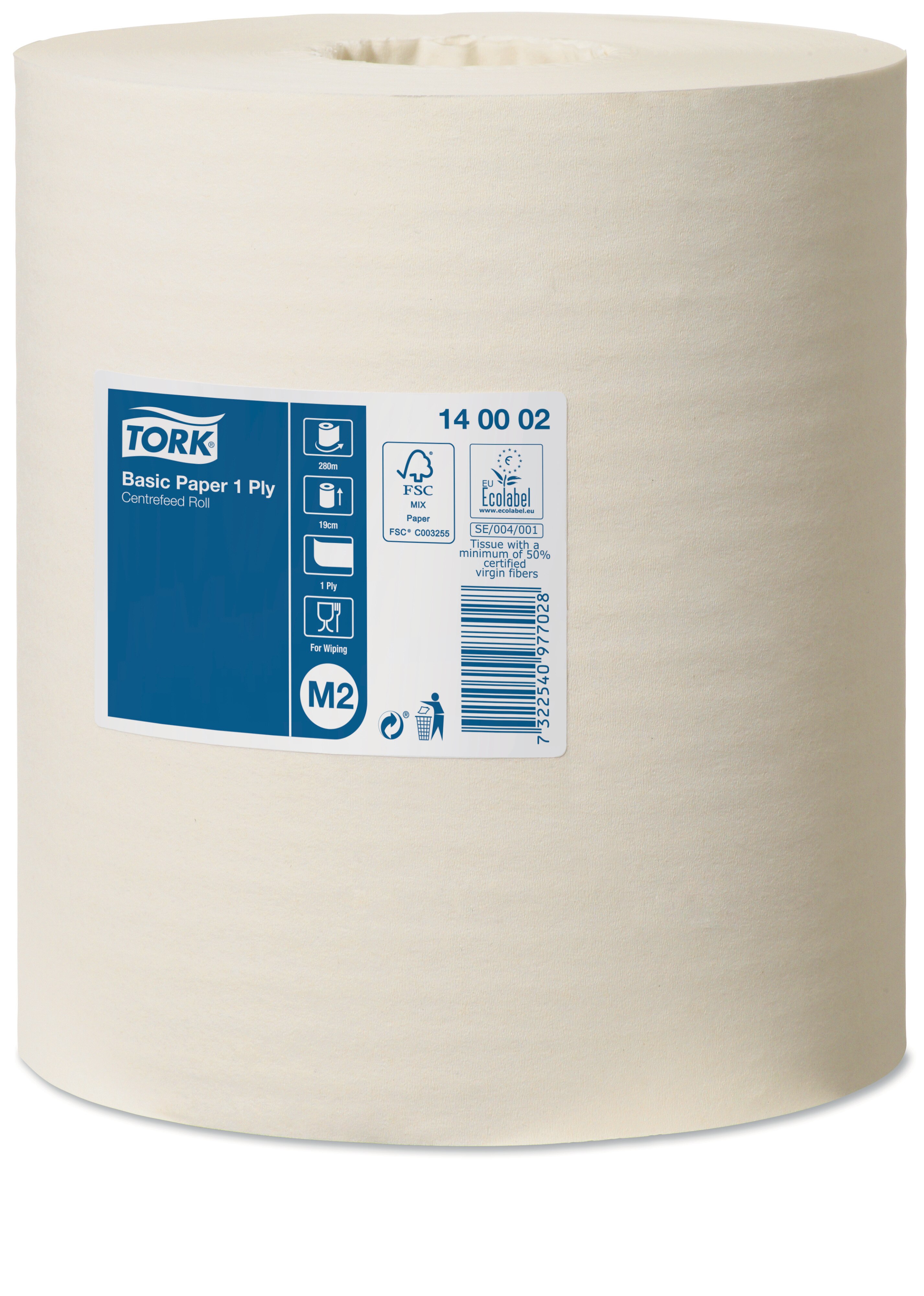Tork Basic Papper Centrummatad M2 (1-lags) - 2