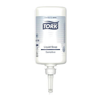 Tork Sensitive Flytande tvål