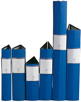 Träryggspärm A5 Blå
