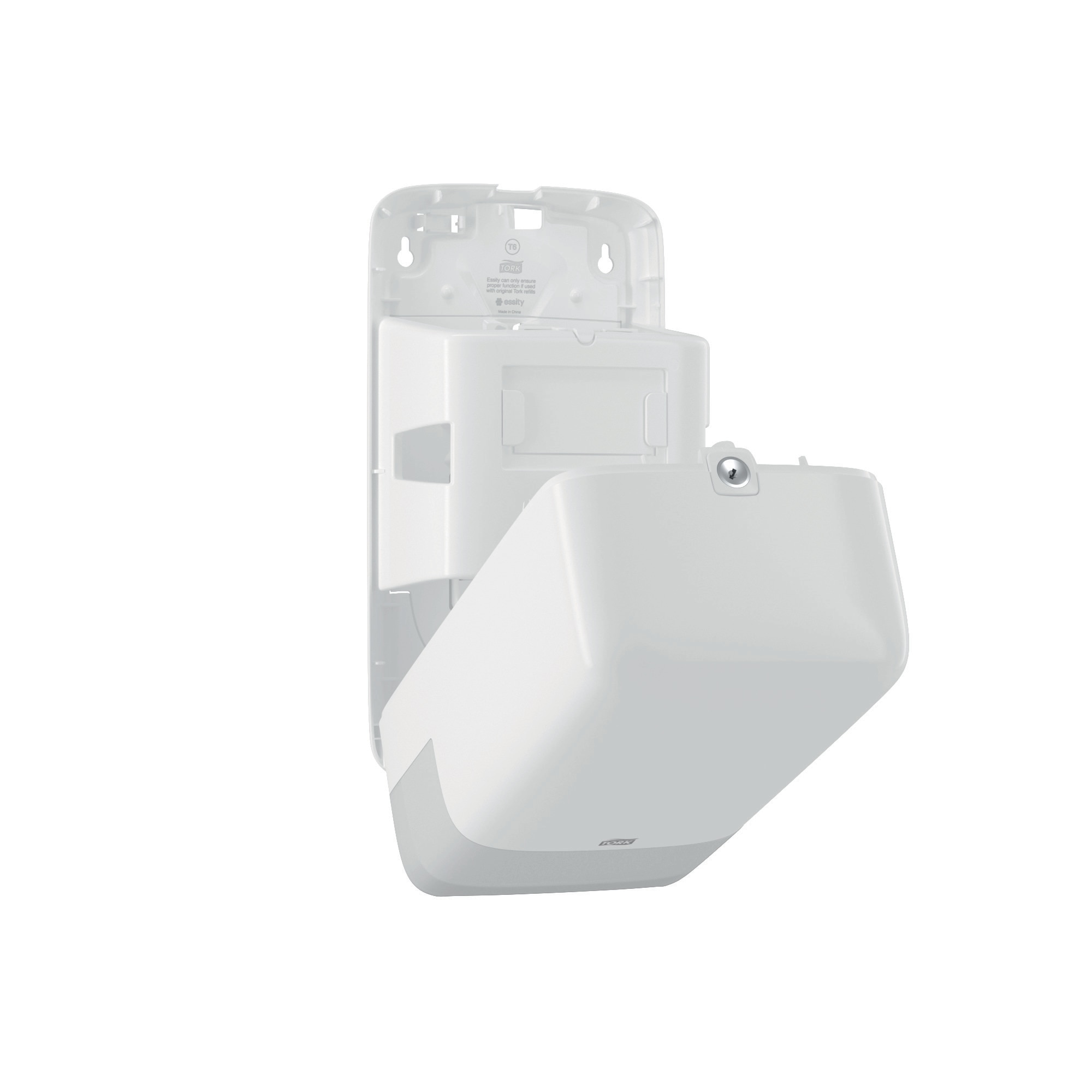 Tork Dispenser Mid-size Twin Toalettpapper - 4