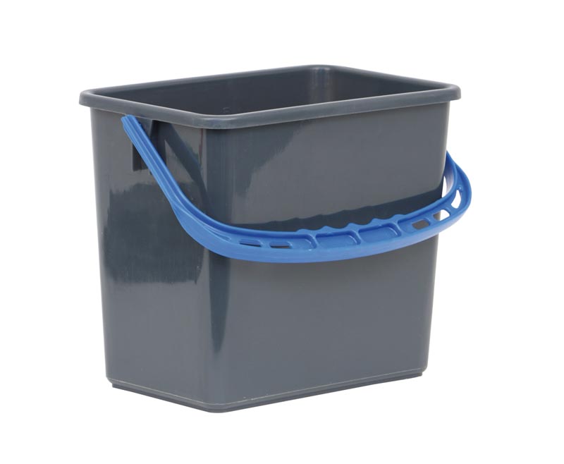  Hink Grå med Blått handtag 6L