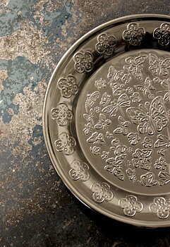 Majas Cottage Metallfat Fjärilar 30 cm, Silver - Säljes till förmån för barncancerfonden