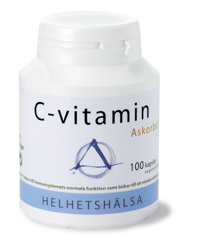 C-vitamin, askorbat 100 kapslar