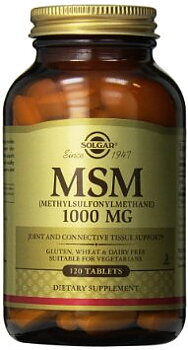 MSM 1000mg, 120 tabletter Solgar