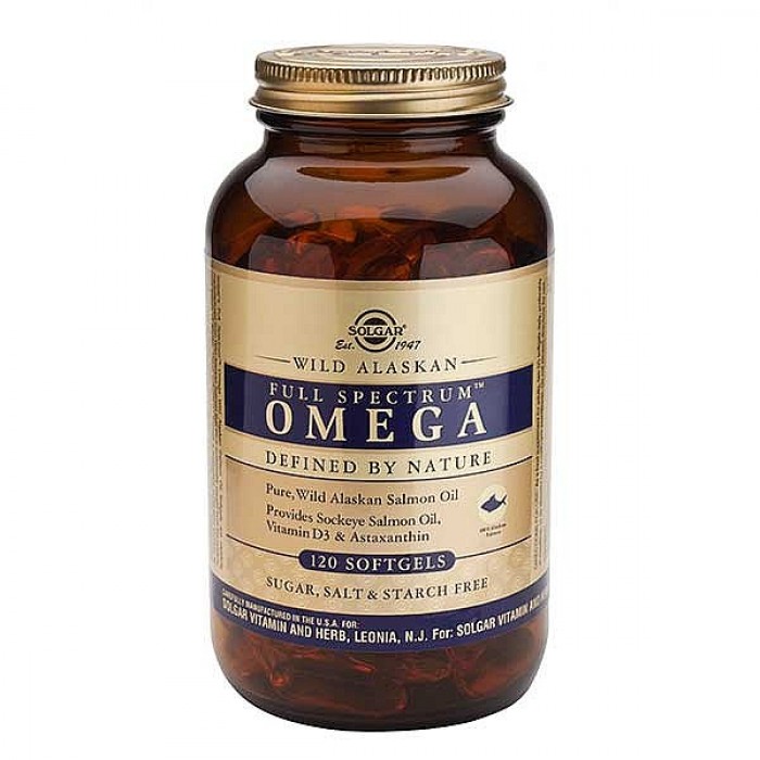 Wild Alaska Full Spectrum Omega 120k softgel