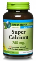 super calcium, Kalk  kalsium 750mg 100t