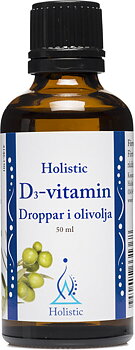 D3 vitamin droppar i olja 50ml
