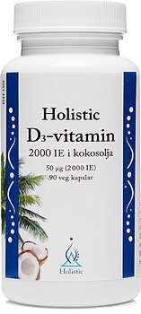 D3 i kokosolja 50 mcg 90k