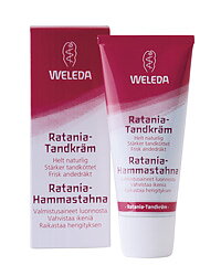 Weleda tandkräm - ratania