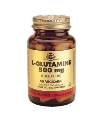 L-Glutamin 500 mg Fri form 30 veg.kap