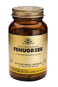 Bockhornsklöver, Fenugreek 100kap Solgar