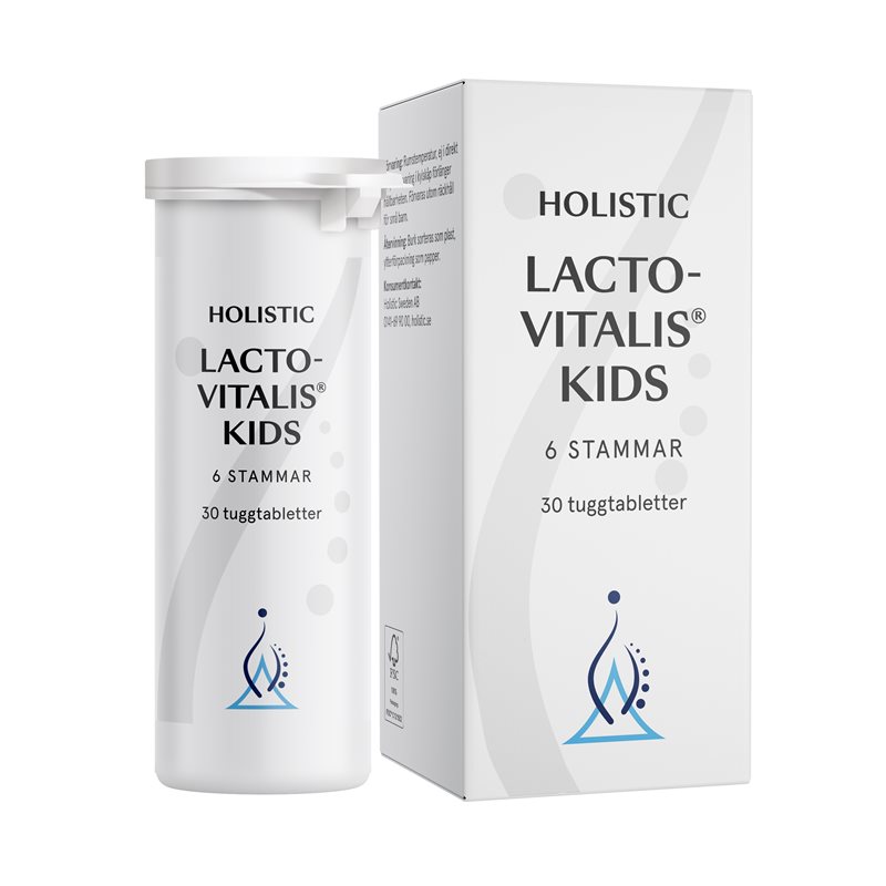 Lactovitalis kids 30 tuggtabletter Holistic