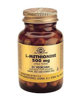 L-Methionine 500mg 30 veg.kap fri form