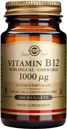 Vitamin B12 1000ug tugg Solgar