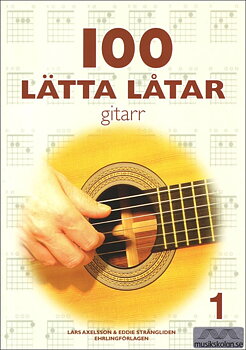 100 lätta låtar gitarr 1