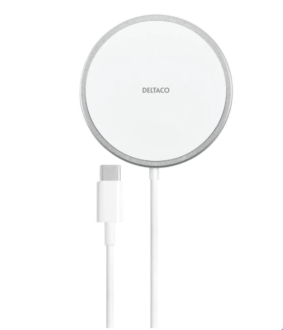 Deltaco MagSafe trådlös laddare