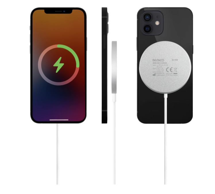 Deltaco MagSafe trådlös laddare - 2