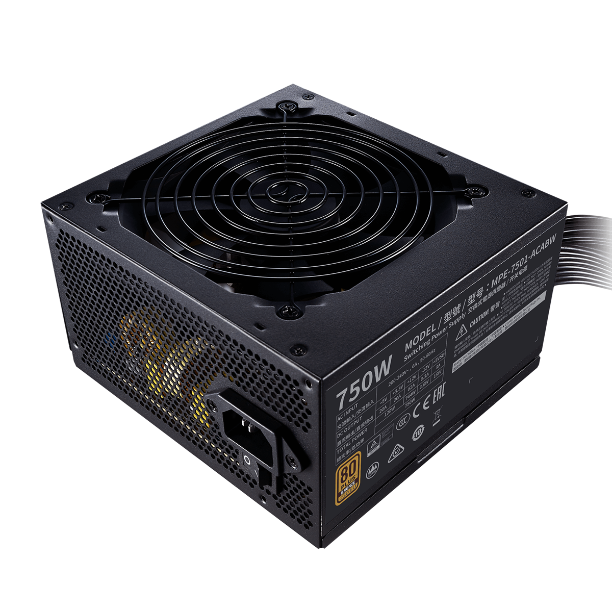 Cooler Master MWE 750W, 80+Bronze V2