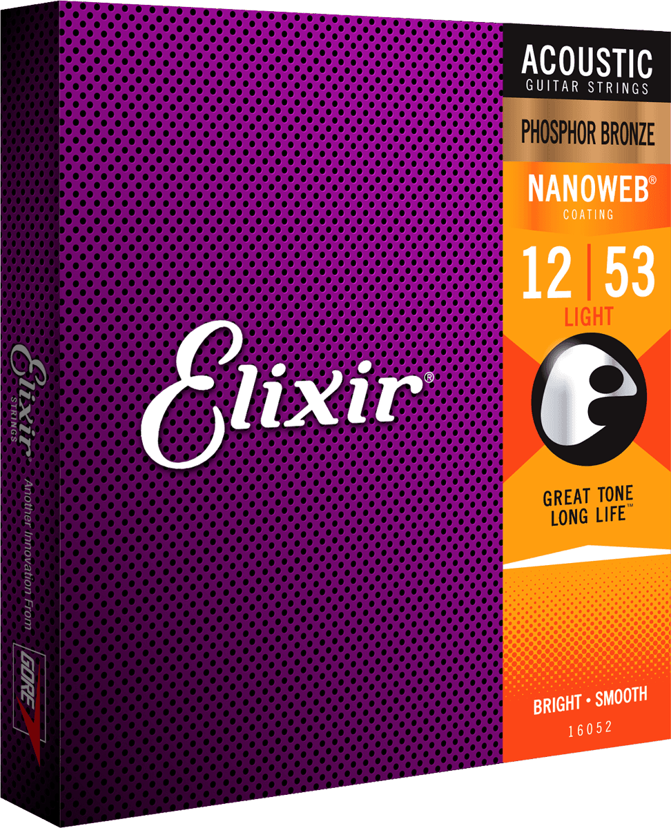Elixir Nanoweb Phosphor Bronze 1253