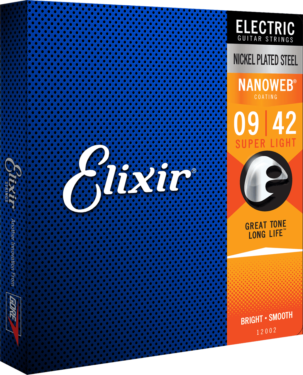 Elixir Nanoweb Nickel Plated Steel 0942