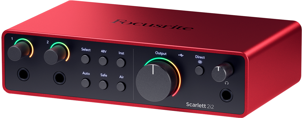 Focusrite Scarlett 2i2 MK4 - 4