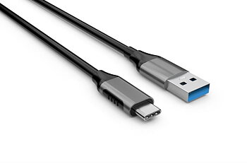 USB-A till USB-C hane-hane 2m