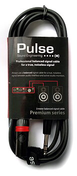 Pulse XLR-Tele (balanserad) 2m