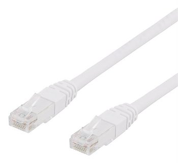 20m Deltaco Nätverkskabel Cat6 Vit