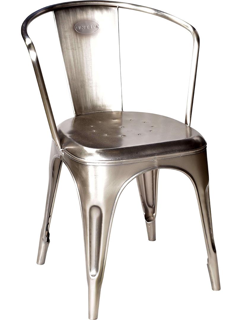 Living  Metallstol Blank