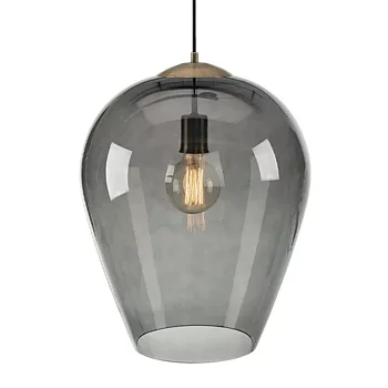 Infinity Taklampa i glas Smokey