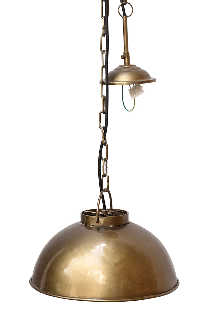 Thor Taklampa Mässingfärgad 30 cm 