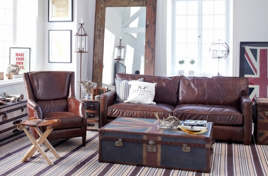Viscount Skinnsoffa Vintage Cigar - Artwood - 6