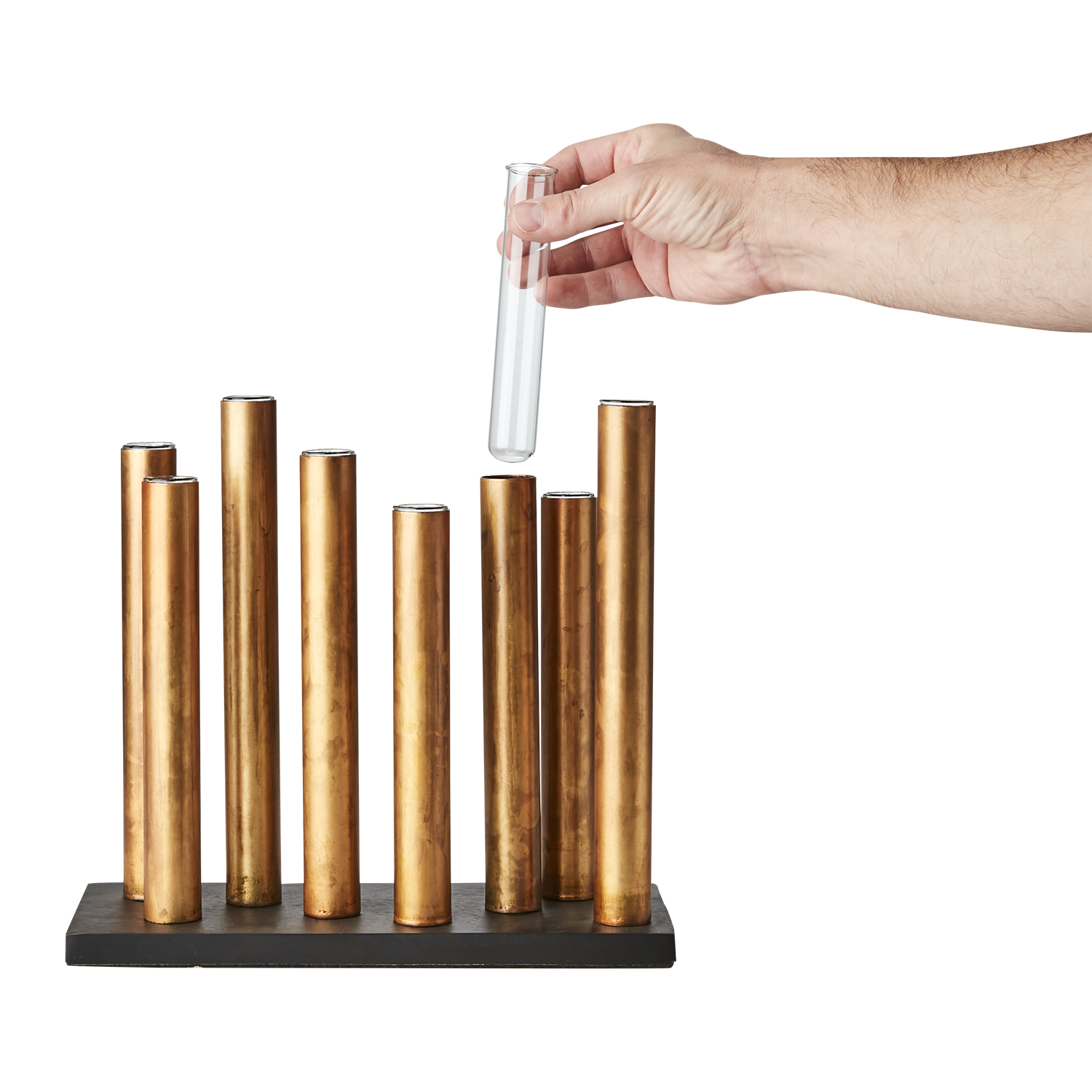 Flerarmad mässingljusstake/vas - 5