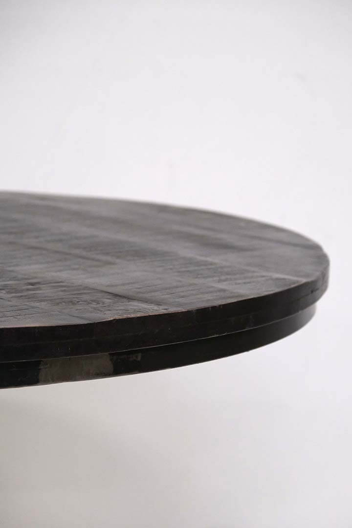 Jack Runt matbord 120 cm Svart  - 4