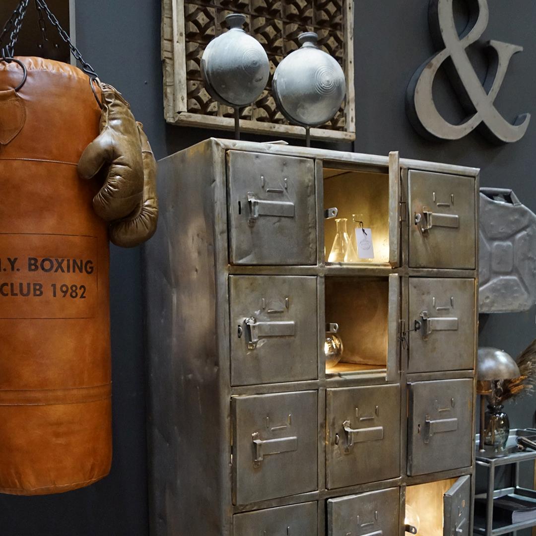 Rocky Boxarhandskar i läder - Brun  - 5