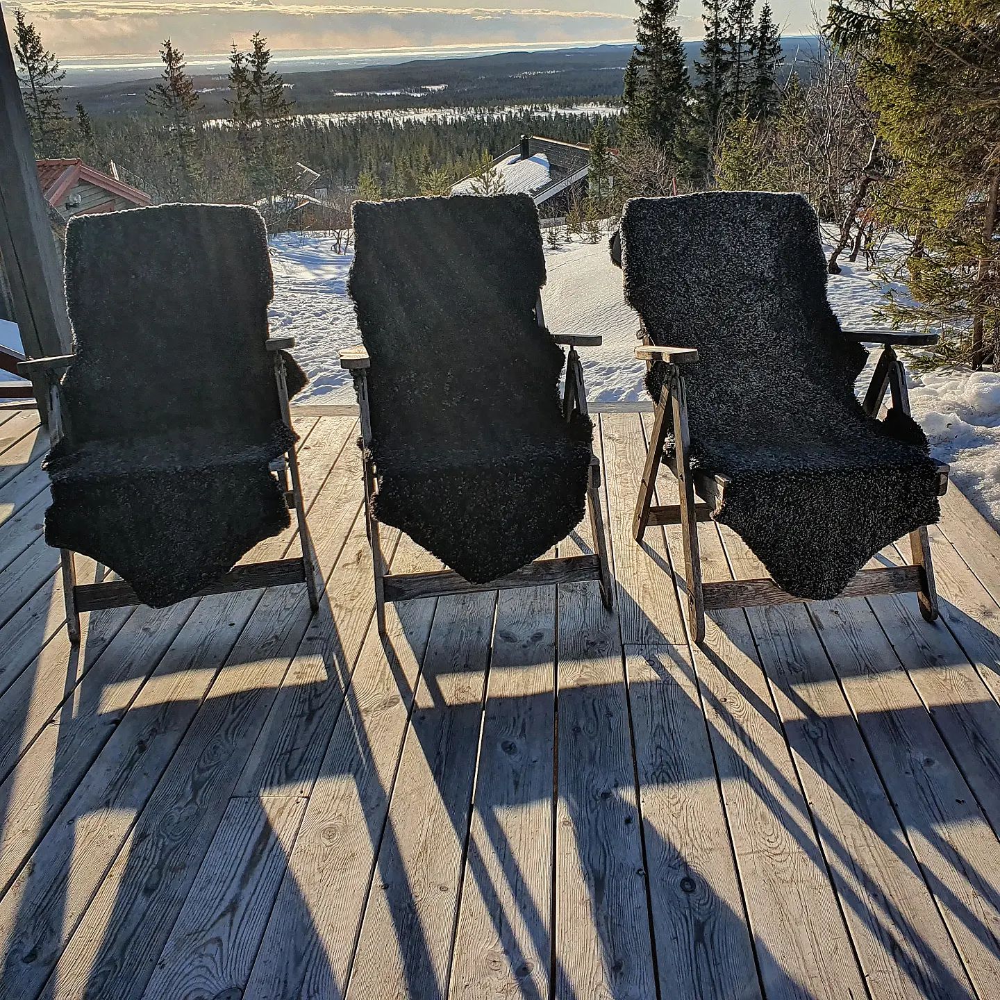 Curly Lockigt Fårskinn Mörkgrå 180 cm  - 3