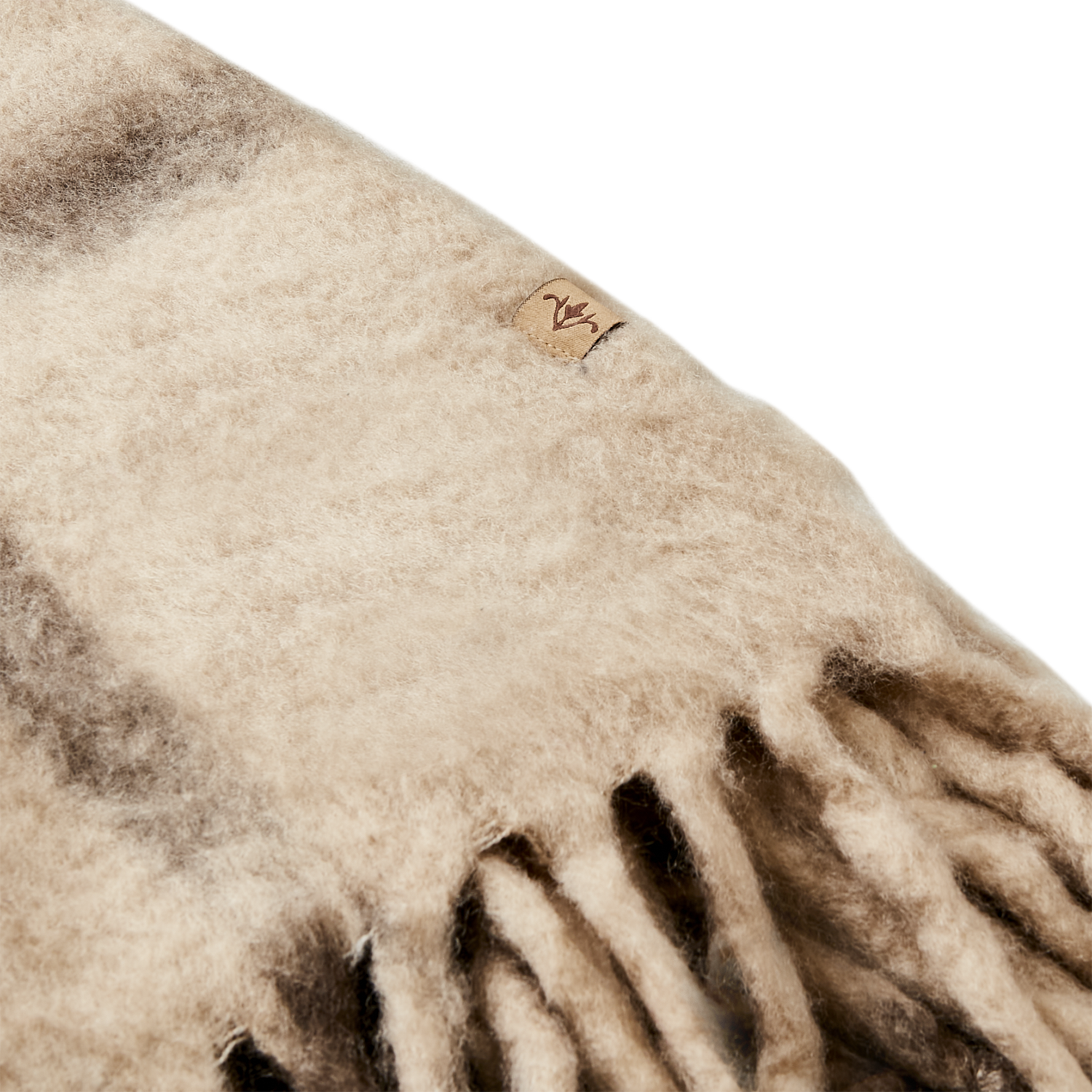 Frasse Filt Brun/ Beige - 4