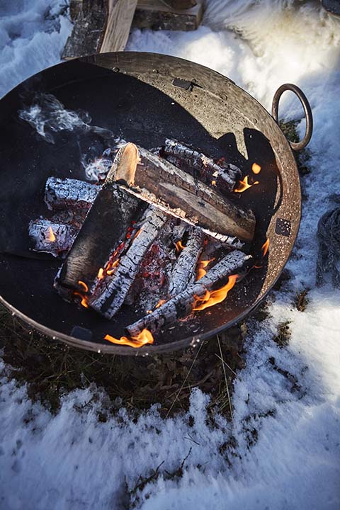 Barbeque Eldstad i järn M  - 3