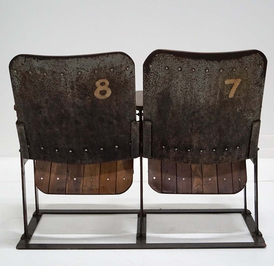 Boolywood Biografbänk 2-sits – Original med patina - 4