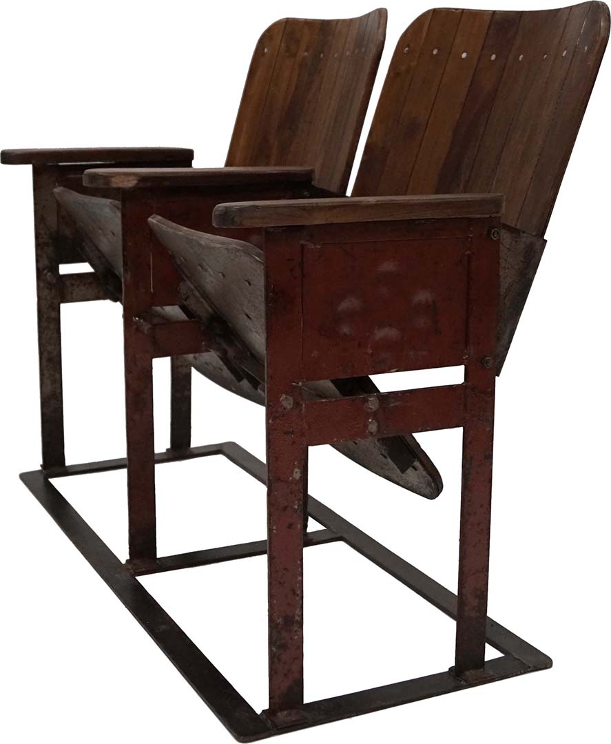 Boolywood Biografbänk 2-sits – Original med patina - 5