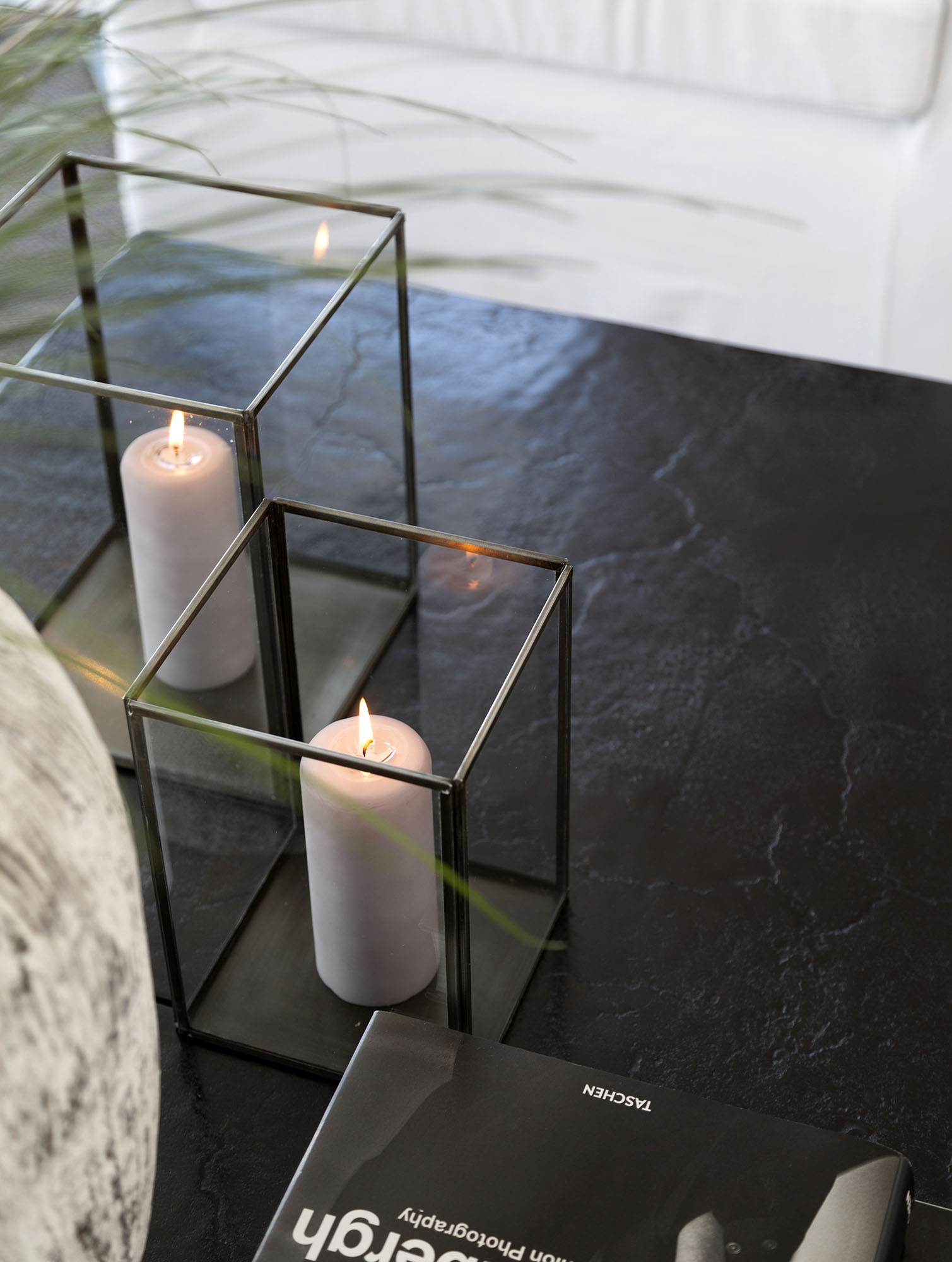 Mille Soffbord i metall Svart  - 4