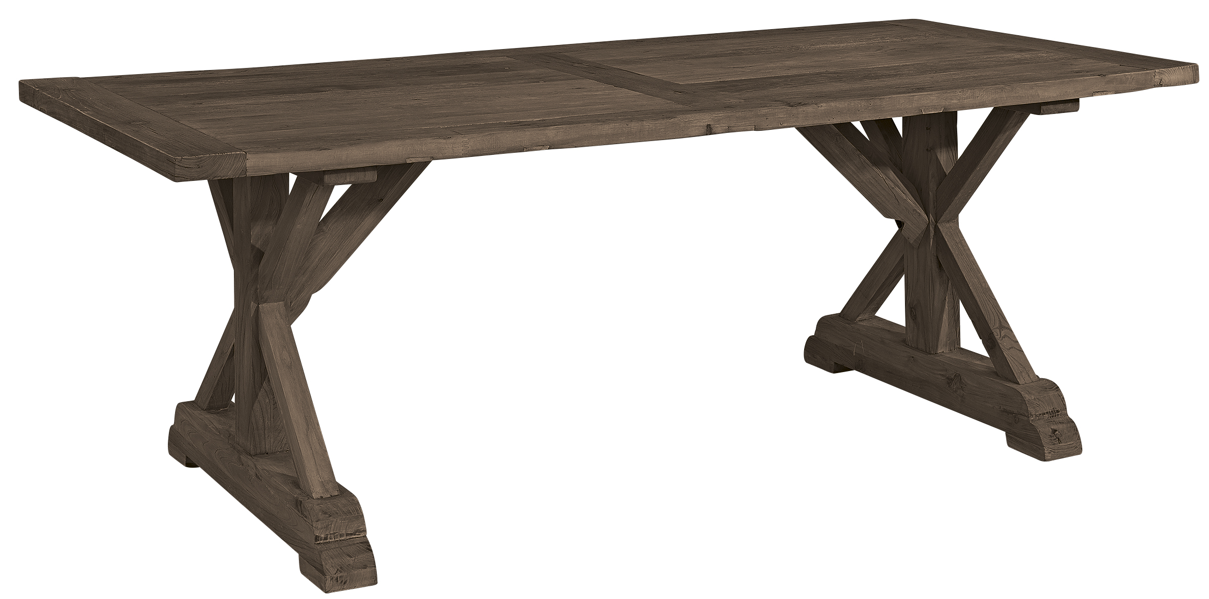 Elmwood matbord 220 cm i massiv alm - 3