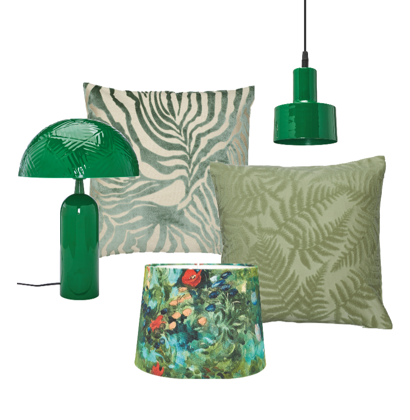 Carter Bordslampa Grön  - 4