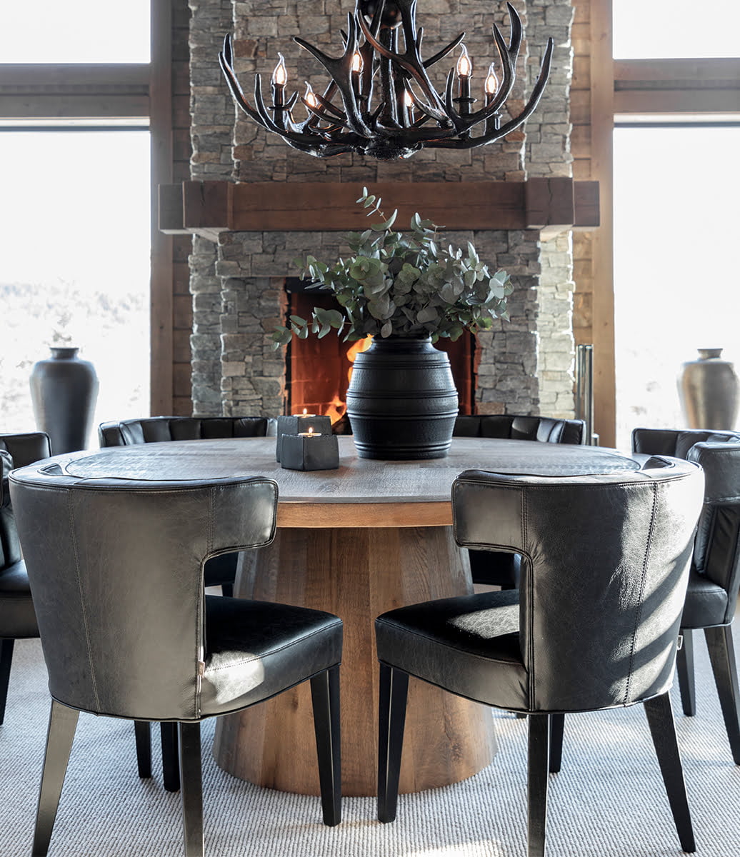 Josh runt matbord 170 cm Silver Back – Artwood - 4