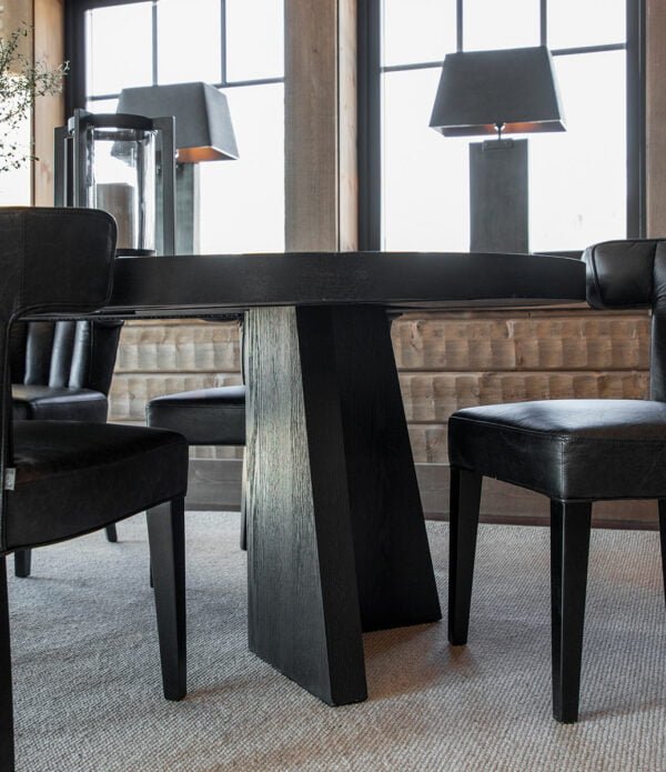 Trent Förlängningsbart  Matbord Svart 130 -250 cm  - 10