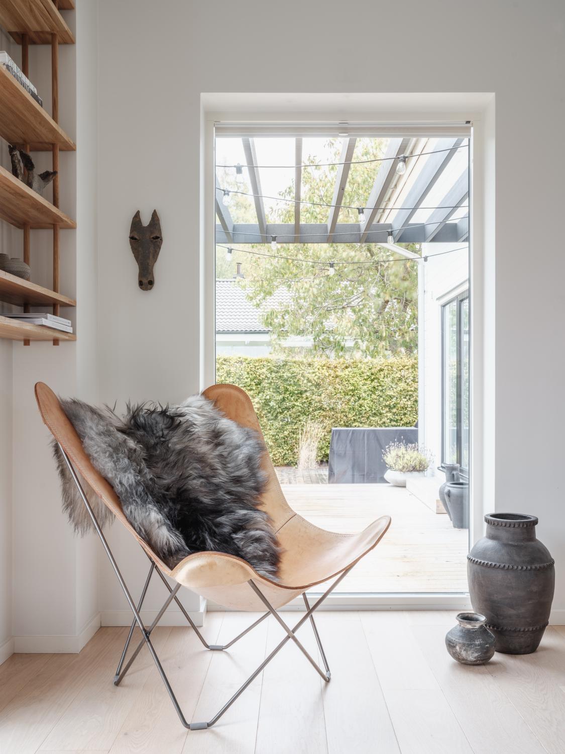 Molly Isländskt fårskinn- Naturligt grå  - 6
