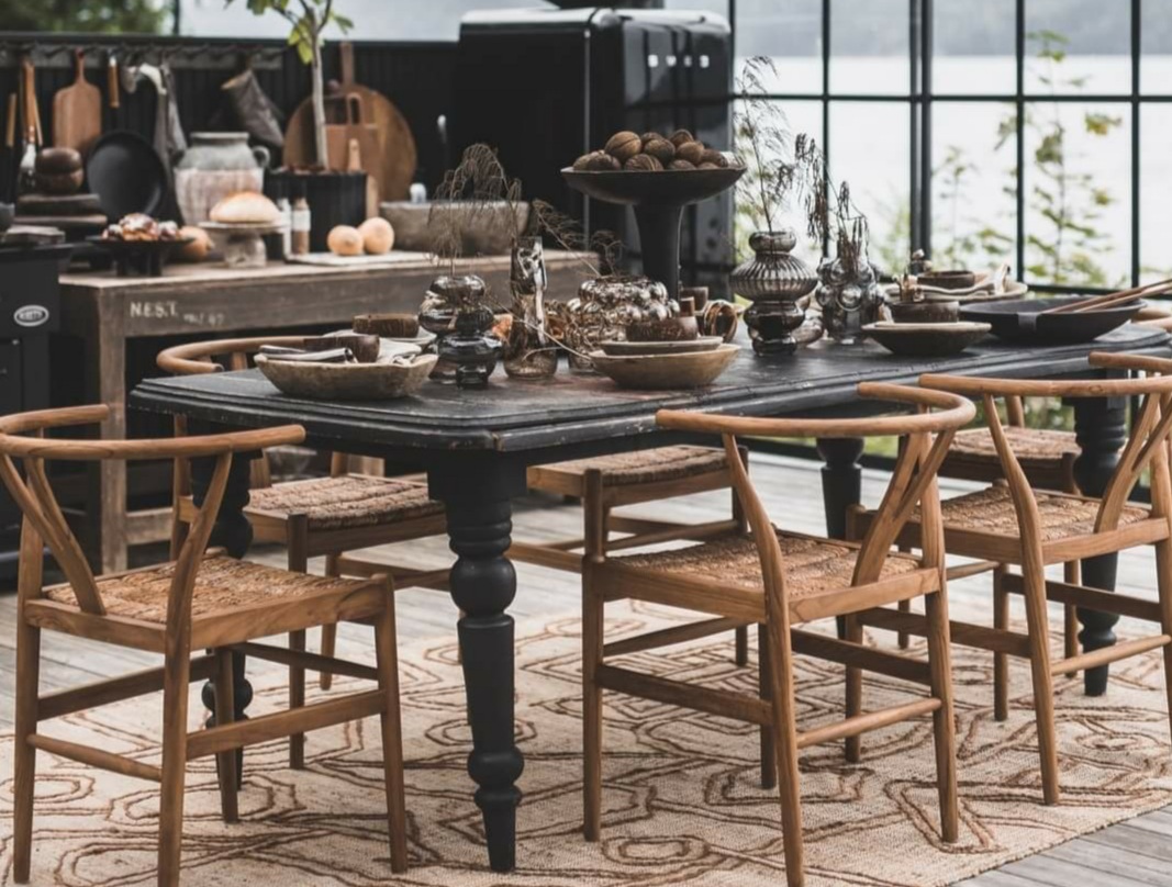 Aspen Stol i teak Natur