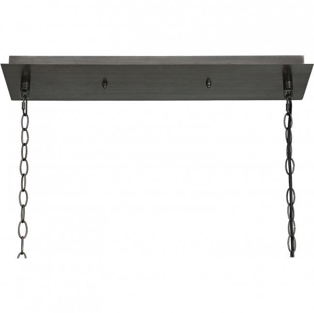 Metro Taklampa  Järn/Glas inkl ledlampor - 4