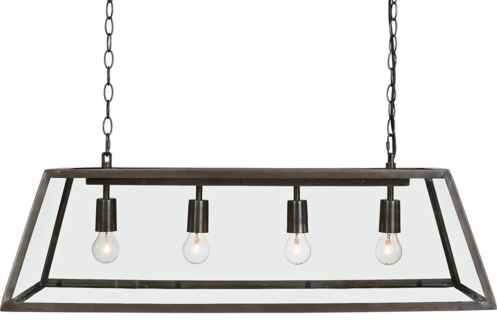 Metro Taklampa  Järn/Glas inkl ledlampor - 3