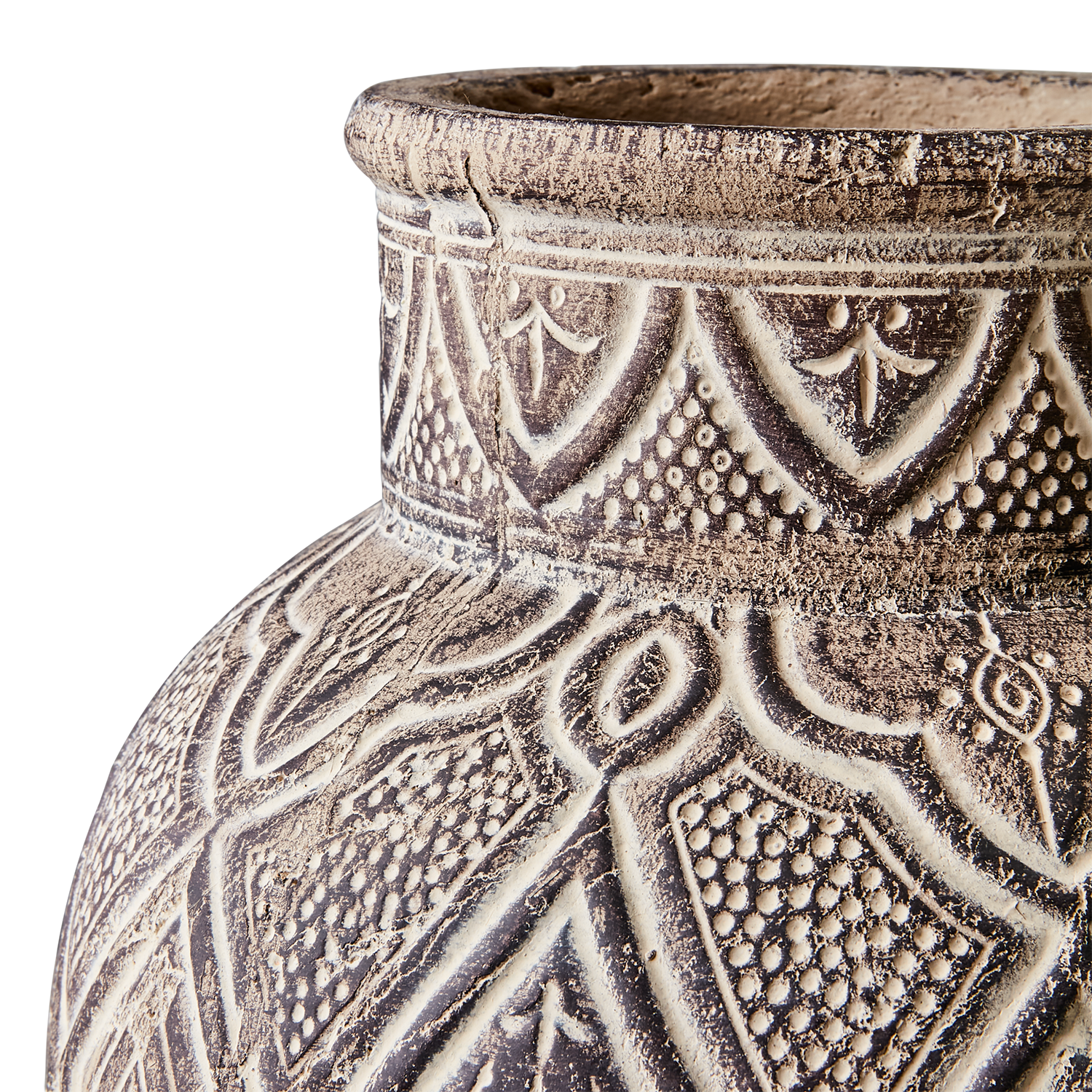 Camille Urna i terrakotta H 38 cm  - 4